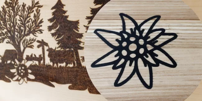 Lehrlingsschreiner Wettbewerbsmöbel von Severine und Sarah. Ein Bauernbuffet und ein Fernsehmöbel