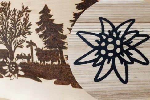 Lehrlingsschreiner Wettbewerbsmöbel von Severine und Sarah. Ein Bauernbuffet und ein Fernsehmöbel