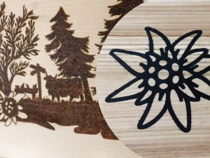 Lehrlingsschreiner Wettbewerbsmöbel von Severine und Sarah. Ein Bauernbuffet und ein Fernsehmöbel